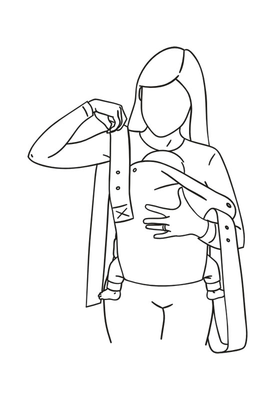 Marsupi Anleitung Bauchtrage Schritt 2 Marsupi Anleitung Bauchtrage Schritt 2