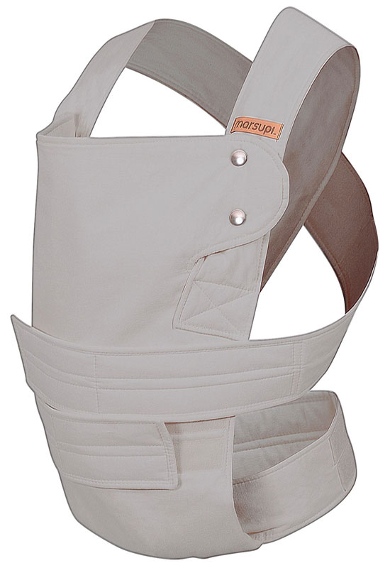 Marsupi Breeze Babytrage lightgrey Profil