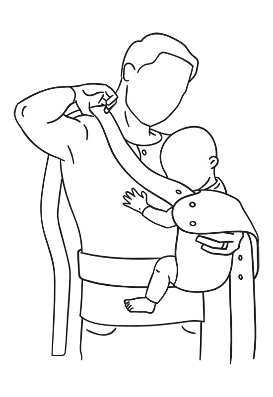 Marsupi instruction hip carry step 2 Marsupi instruction hip carry step 2